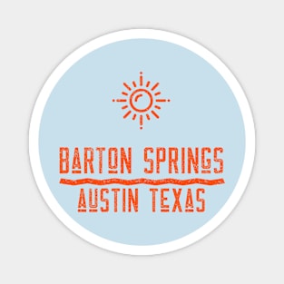 BARTON SPRINGS AUSTIN TEXAS Magnet